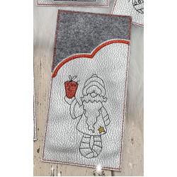 Stickdatei - Santa mit Geschenk